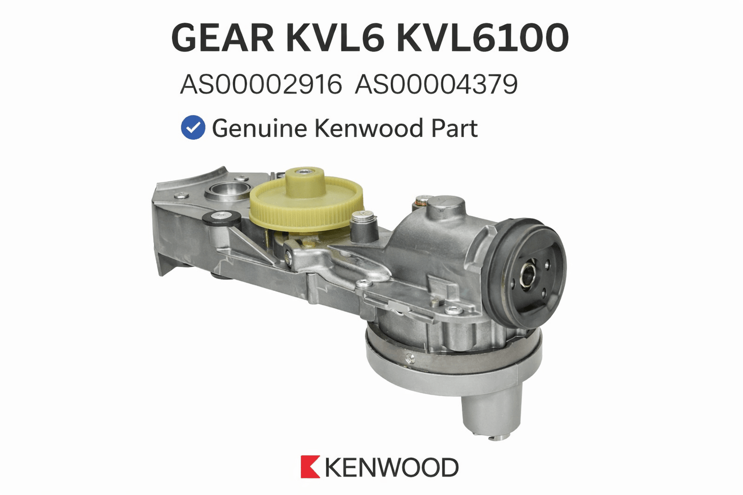 גלגל שיניים מתכת מקורי למיקסר קנווד KVL6 KVL6100