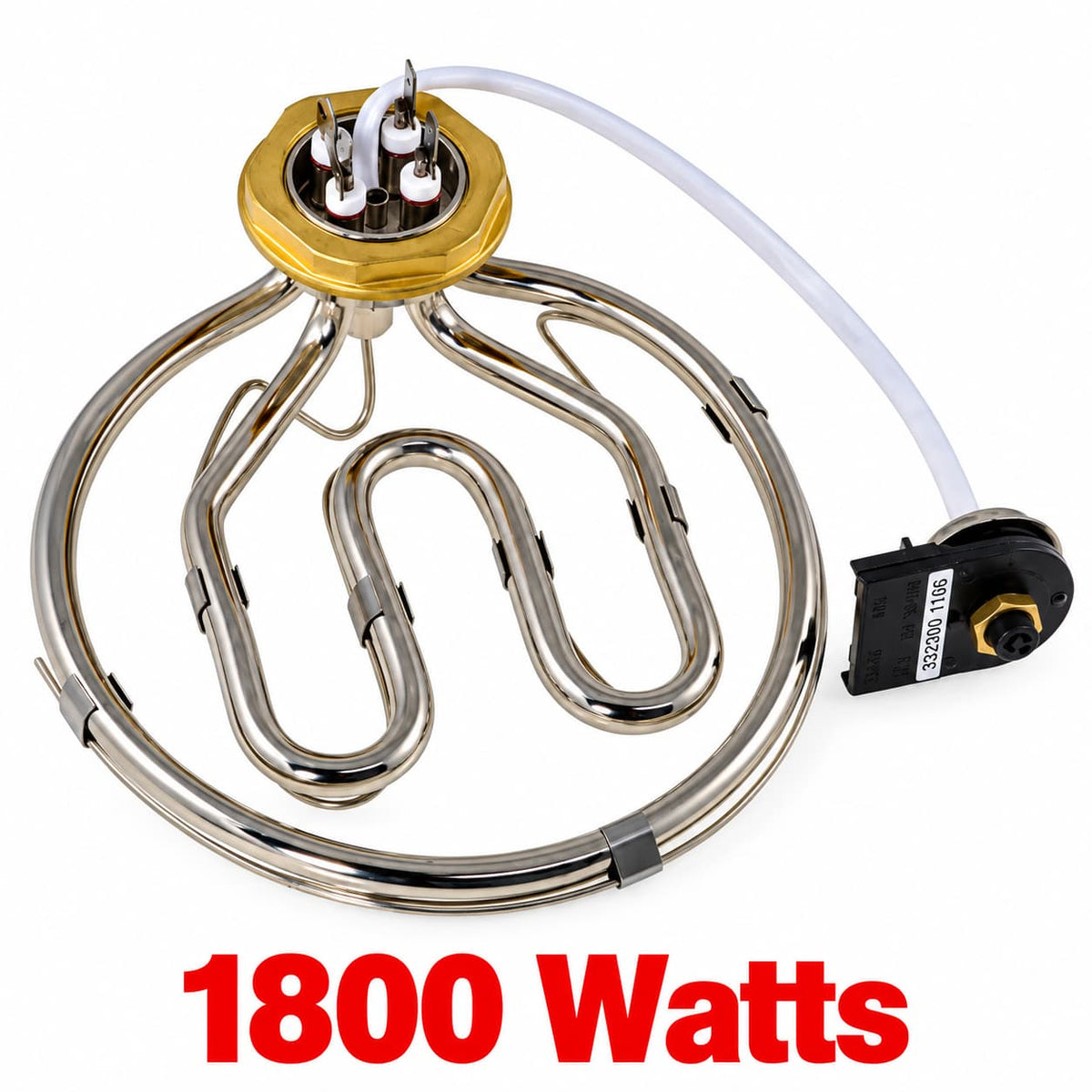 גוף חימום 1800 ואט עם הגנה למיחם ל30  ול40 כוסות