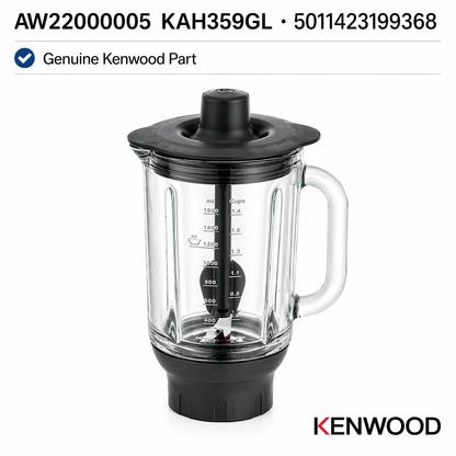  כד בלנדר זכוכית קנווד AW22000005 תואם KM KMM KVL - עולם החלפים
