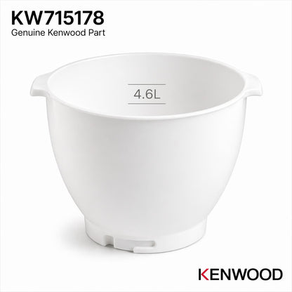 קערה מקורית 4.6 ליטר למיקסר קנווד Chef דגם KW715178